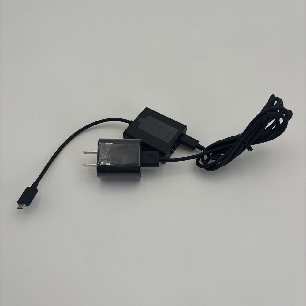Amazon PS92LQ Ethernet Adapter for Fire TV Stick w/ PS39WR 5W Power Adapter OEM